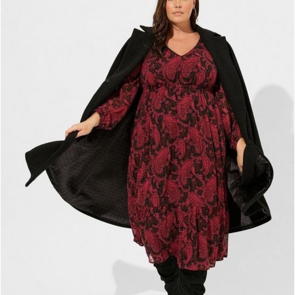 torrid Dresses & Skirts - TORRID | Tea Length Open Back A-Line Dress